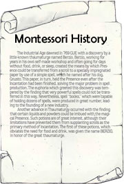Click here to read more about Maria Montessori